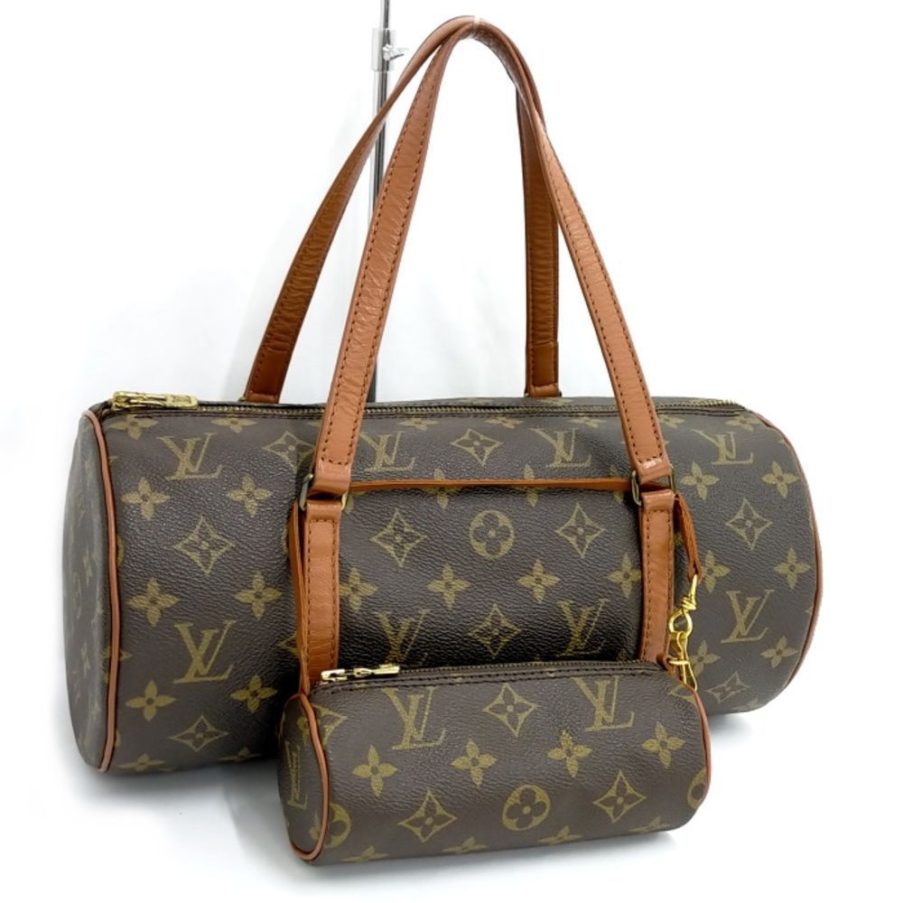 Louis Vuitton Papillon GM Boston Bag Brown Monogram